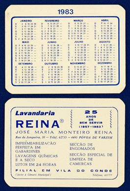 Lavandaria Reina - Jose Maria Monteiro Reina 1983