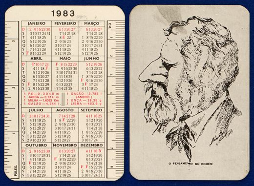 O Pensamento do Homem 1983