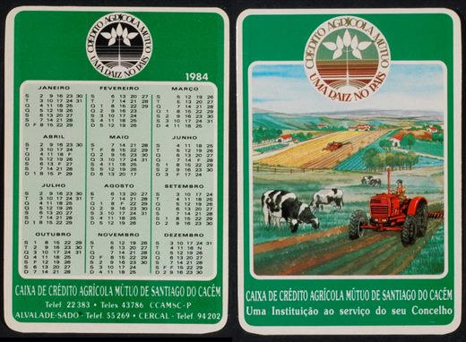 Caixa de Credito Agricola Mutuo de Santiago do Cacem 1984