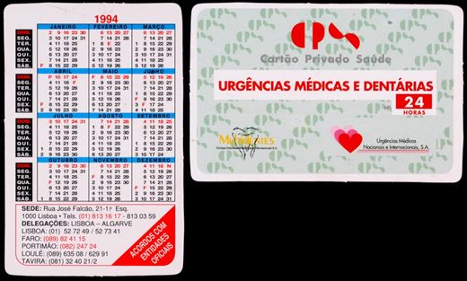 Cartao Privado Saude 1984