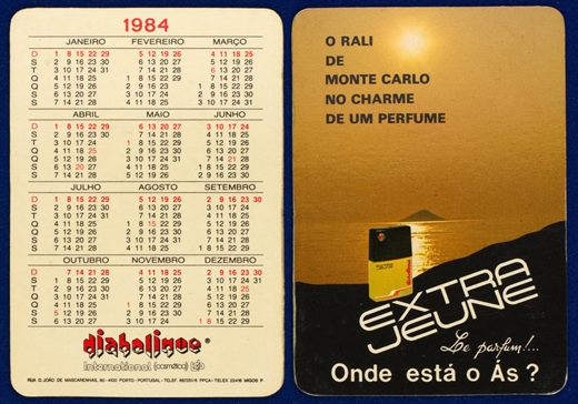 Diabolique International (cosmetica) - Extra Jeune 1984