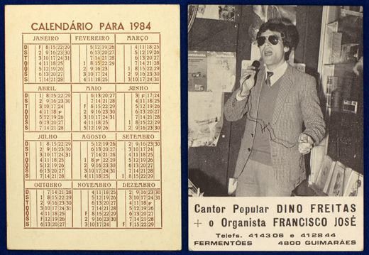 Dino Greitas cantor popular, Francisco Jose organista 1984