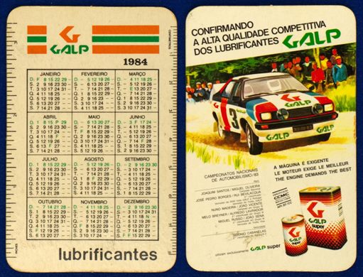 Galp lubrificantes 1984