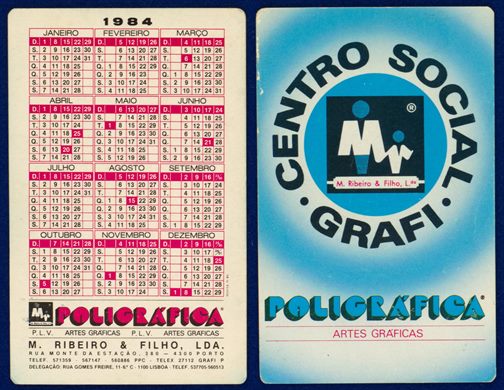 Poligrafica M. Ribeiro e Filho - Centro Social Grafi 1984