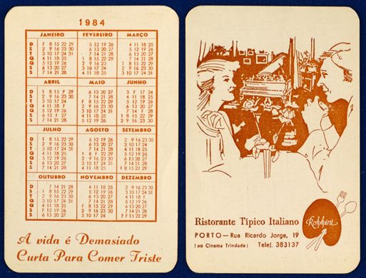 Rossini Ristorante Tipico Italiano 1984