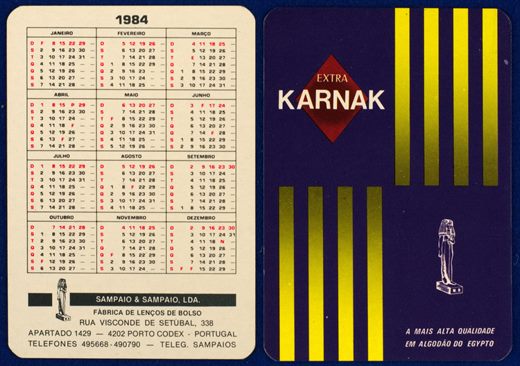 Sampaio e Sampaio - Karnak 1984
