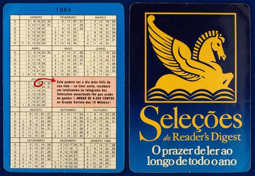 Selecoes do Reader's Digest 2 1984