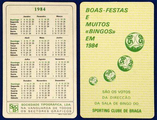 Sociedade Tipografica - Sporting Clube de Braga 1984