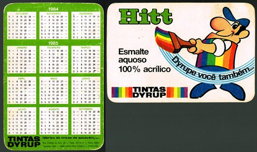 Tintas Dyrup 1984-1985