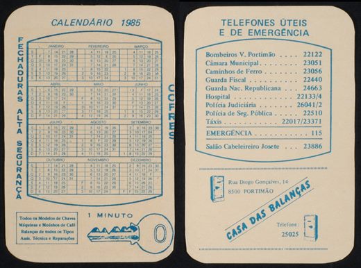 Casa das Balancas 1985