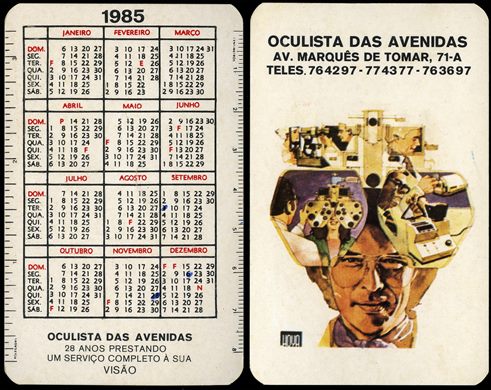 Oculistas das Avenidas 1985
