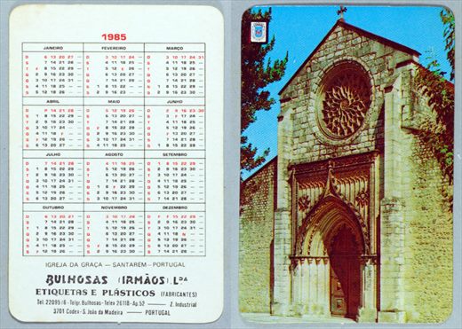 Bulhosas Irmaos - Portugal-Santarem-Igreja da Graca 1985