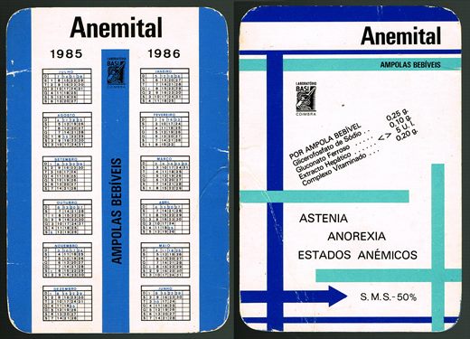 Anemital 1985-1986
