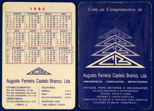 Augusto Ferreira Castelo Branco 1985