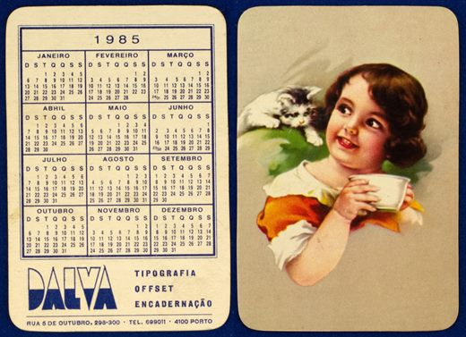Dalva tipografia 1985