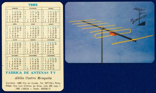 Fabrica de Antenas TV - Abilio Castro Mesquita 1985