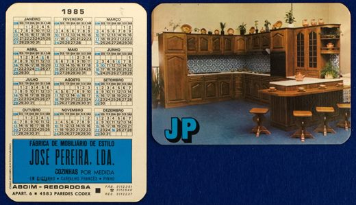 Fabrica de Mobiliario de Estilo Jose Pereira, 1985