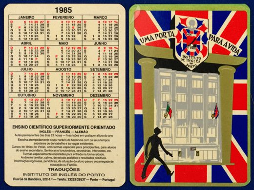 Instituto de Ingles do Porto 1985