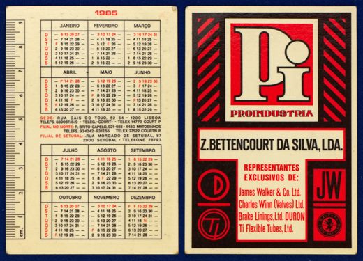 ProIndustria Z. Bettencourt da Silva 1985