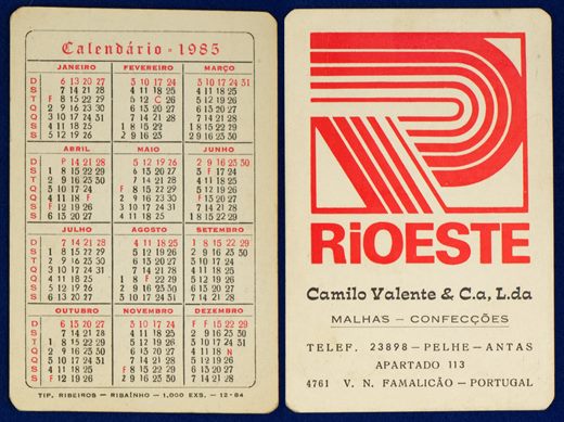 Rioeste Camilo Valente e Cia 1985