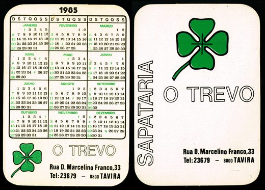 Sapataria o trevo 1985