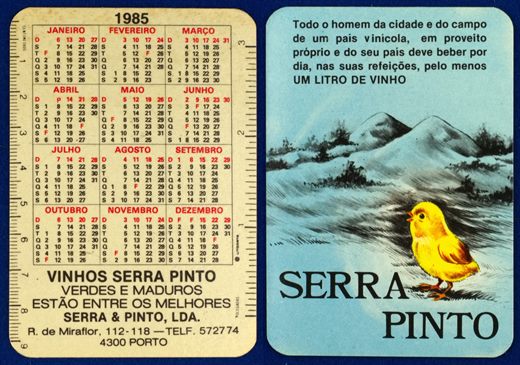 Serra e Pinto 1985