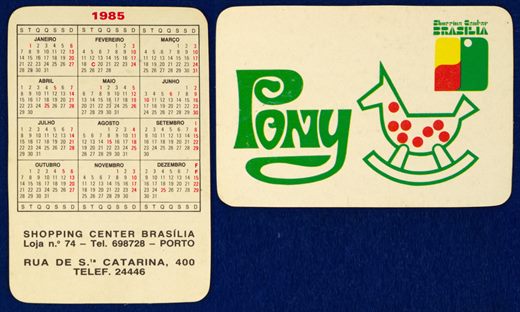 Shopping Center Brasilia - Pony 1985