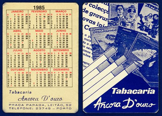 Tabacaria Ancora D'ouro 1985