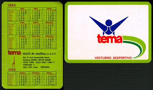 Tema 1985-1986