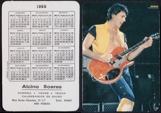 Alcino Soares - Cantantes - Rick Springfield 1986