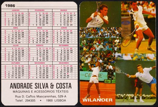 Andrade Silva e Costa - Tenis 09 1986