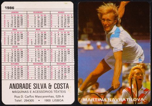 Andrade Silva e Costa - Tenis 11 1986