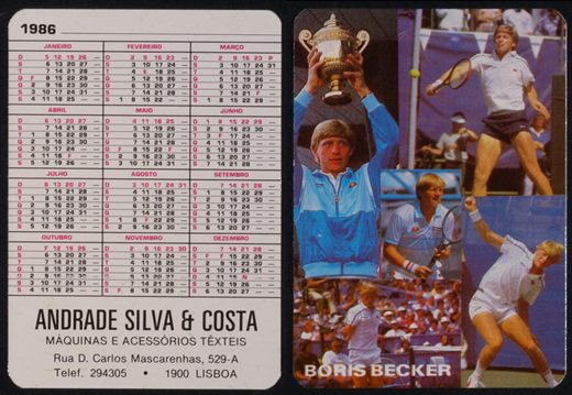 Andrade Silva e Costa - Tenis 12 1986