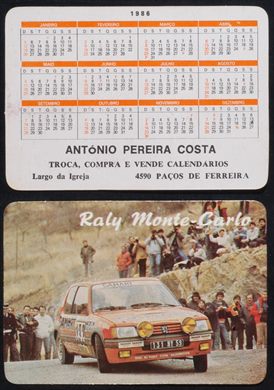 Antonio Pereira Costa - Raly Monte-Carlo 02 1986