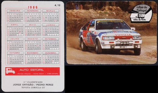 Auto Estoril - Rallye de Portugal 04 1986