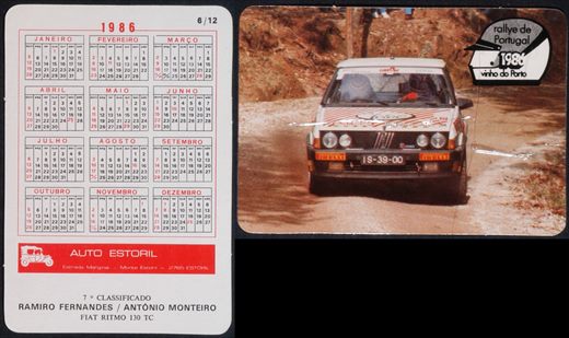 Auto Estoril - Rallye de Portugal 06 1986