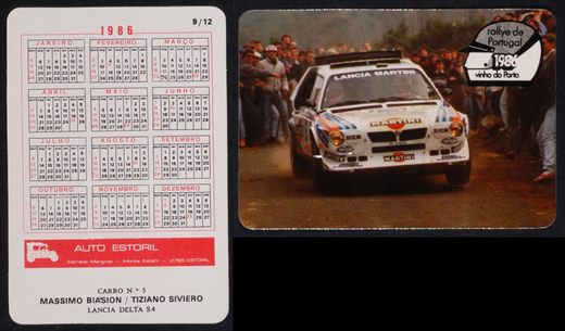 Auto Estoril - Rallye de Portugal 09 1986