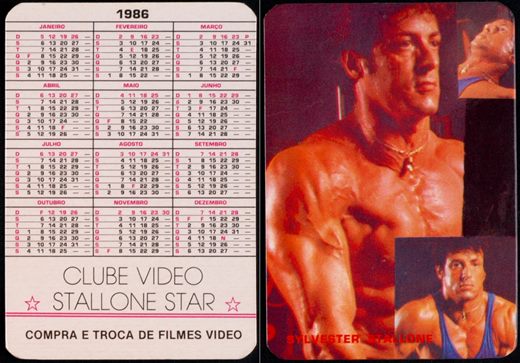 Clube Video Stallone Star 2 1986