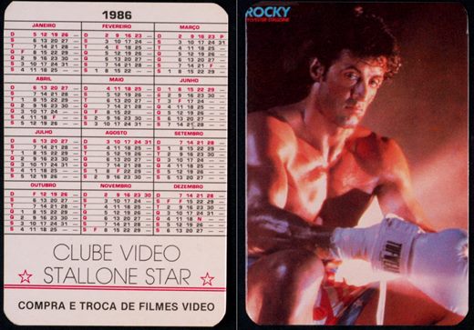 Clube Video Stallone Star 3 1986
