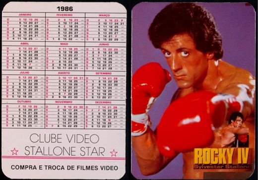 Clube Video Stallone Star 4 1986
