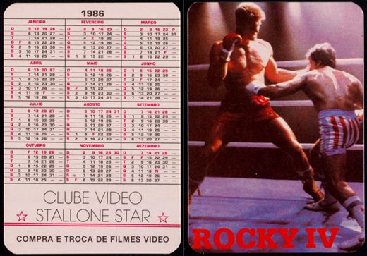 Clube Video Stallone Star 5 1986