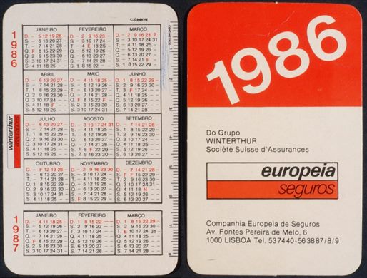 Europeia seguros 1986
