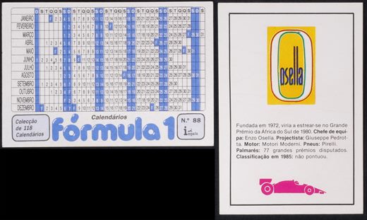 Formula 1 - Impala 088 1986