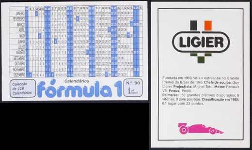 Formula 1 - Impala 090 1986