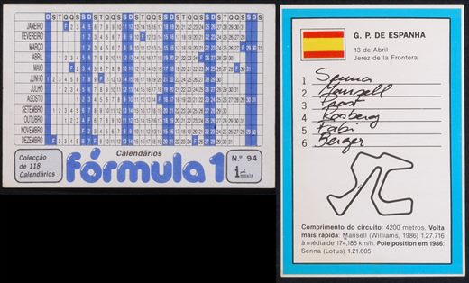 Formula 1 - Impala 094 1986