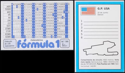 Formula 1 - Impala 099 1986