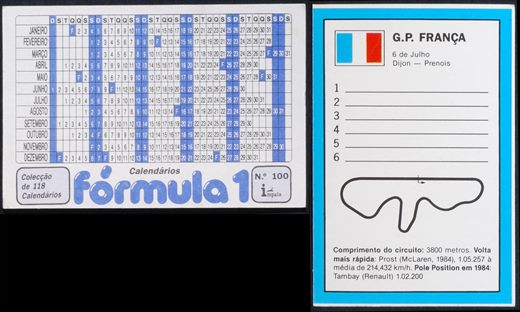Formula 1 - Impala 100 1986