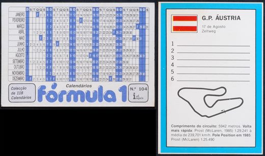 Formula 1 - Impala 104 1986