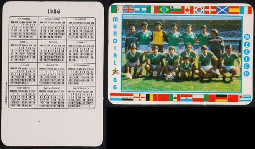 Mexico - Equipas 01 1986