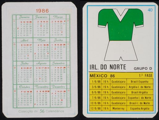 Mexico 86 - 40 1986